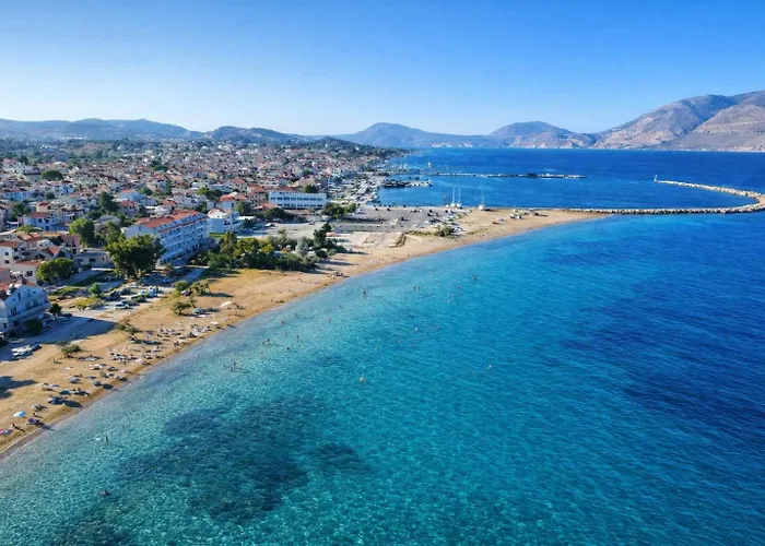 Alaia Gaia & Sky With Garden In Kefalonia Lejlighed Lépedha